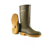 Dunlop Green Wellington: Green: 34 Size: 34, Colour: Green