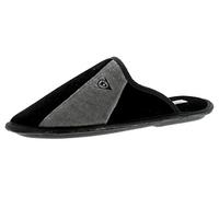 DUNLOP Dunkirk Mens Synthetic Material Mule Slippers Black - 8 UK