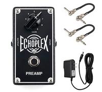 Dunlop EP101 Echoplex Preamp Bundle with 2 MXR Patch Cables and 9V Power Supply