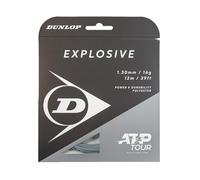 DUNLOP Explosive 16G Silver 12m Tennis String Set - Maximum Power Polyester String