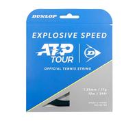 Dunlop Explosive Speed 17G Black 12m Tennis String Set - Power & Control Polyester String