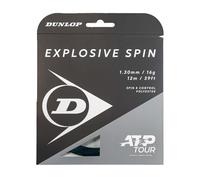 Dunlop Explosive Spin 16G Black 12m Tennis String Set - Spin & Control Hexagonal String