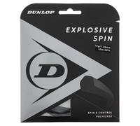 Dunlop Explosive Spin Tennis String 16g/1.30mm, 12m Set, Black