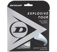 Dunlop Explosive Tour Tennis String, 17g/1.25mm, 12m Set, Silver