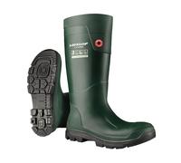 DUNLOP FieldPro Full Safety Wellington Green