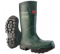 Dunlop FIELDPRO THERMO+ Full S5L Safety Wellingtons Green UK9 Colour: UK9 - EU43 - US10