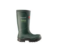 Dunlop FIELDPRO THERMO+ Safety Wellington Boots in Green | Size: 14 Dunlop Green 14
