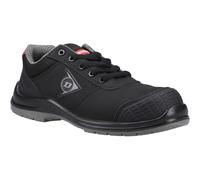 Dunlop First One Adv-Evo Low Nubuck Men's Black/Red Safety Trainers UK 10