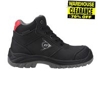 Dunlop First One Adv Titan Mens Safety Boots Nubuck Leather Work Boots Black