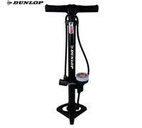 Dunlop Floor Bike Pump with Pressure Gauge Standpump Manometer 11Bar Black Air