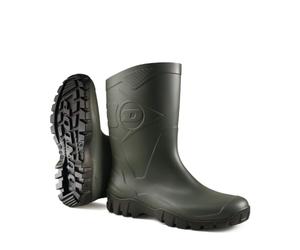 DUNLOP Flying Dee - Protective Footwear Unisex Calf Length PVC Short Wellington Boots, 100% Waterproof and Chemical Resistant