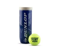 Dunlop Fort Padel Balls - Tube Of 3