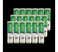 Dunlop Fort Tennis Balls - Box of 18 Tubes