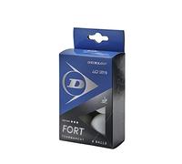 Dunlop Fort Tournament 6 Table Tennis Balls White - professional tournament balls