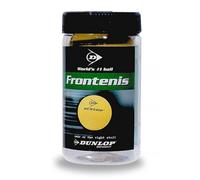 DUNLOP Frontenis Racquetball Balls - Yellow, Size 2