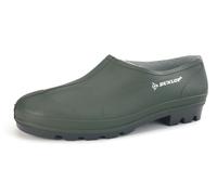 Dunlop Clog Shoe Green Waterproof Slip On Unisex PVC Garden Wellington Shoes