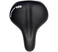 Motorola Nursery Dunlop Sport Unisex_Adult Cityradsättel City Bike Saddle, Black, 26.5x18.5 cm