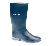 Dunlop Girls Ladies Wellington Boots PVC Wellies Grey Sole Pink Brown Navy Size