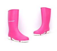 Dunlop Girls Wellington Boots Womens Wellingtons Ladies Wellies Waterproof Pink