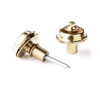 Jim Dunlop Straplock Flush Set - Brass
