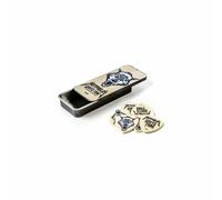Dunlop Hetfield's White Fang Custom Flow Pick Tin, 6 Pcs., White 1.00 mm