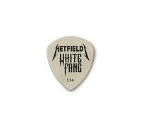 Dunlop Hetfield's White Fang Custom Flow Picks, Player's Pack, 6 Pcs., White 1.1