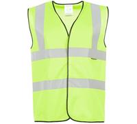 Dunlop Hi Vis Vest Yellow Extra Sml