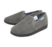 DUNLOP House Slippers for Men Dunlop Memory Foam Indoor Home Bedroom Comfortable Fleece