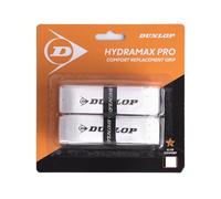 DUNLOP Hydromax Pro Squash Replacement Grip, White (2-Pack)