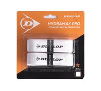 DUNLOP Hydromax Pro Squash Replacement Grip, White (2-Pack)