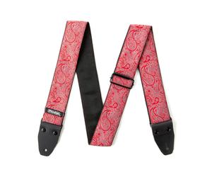 Dunlop Jaquard Strap Paisley Red