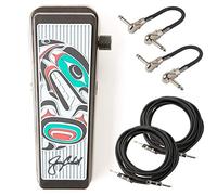 Dunlop JC95B Jerry Cantrell Rainier Fog Cry Baby Wah Bundle with 2 MXR Patch Cables and 2 Instrument Cables