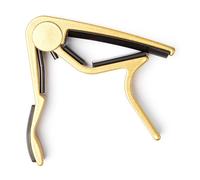 Dunlop JD 83CG Acoustic Guitar Curved Trigger Capo In Gold