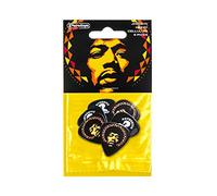 DUNLOP JIMI HENDRIX AURA MANDALA PLAYER PACK 6 PICKS