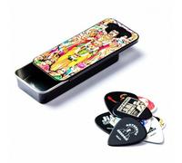 Dunlop Jimi Hendrix Bold As Love Pick Collection Tin, 12 Picks Heavy JHPT02M