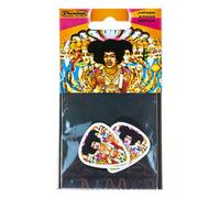 DUNLOP - JIMI HENDRIX BOLD AS LOVE - PLAYERS PACK - 6 GUITAR PICKS MEDIUM GAUGE