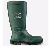 Dunlop JobGUARD Full Safety Unisex Heavy Duty Protection Wellington Green