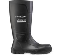 Dunlop JobGUARD Full Safety Wellington Black EN certified anti static protecti