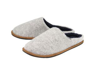 DUNLOP Julian Mens Textile Mule Slippers Black UK 7