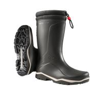Dunlop Blizzard Plain Rubber Wellingtons Black Size 44