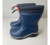 DUNLOP Wellies Boots Boys Kids Girls Wellington Boots Blue 10 UK Child 28 EU
