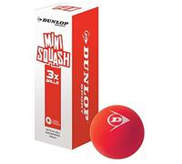 Dunlop Kids Fun Outdoor Activity Game Racquet Mini Squash Ball Red Pack of 3 UK