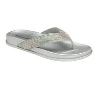 DUNLOP Ladies Low Wedge Multi Platform Summer Slip On Toe Post FlipFlops Sandals Shoes Size 3-8
