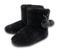 DUNLOP LADIES MARGO II SLIPPERS - Black - UK 7