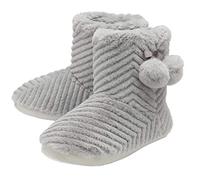 DUNLOP LADIES MARGO II SLIPPERS - Grey - UK 6