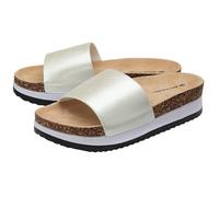 DUNLOP Ladies Sandals Womens Wedge Platform Open Toe Summer Shoes Sizes 3-8