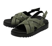 DUNLOP Ladies Slingback Sandals - Khaki - UK 4