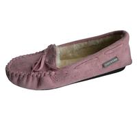 DUNLOP, LS152XZPK-3 BETH Ladies Moccasin Slippers size 3 Pink
