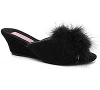 Dunlop Marilyn Slip On Mules - UK Size 4- Balck