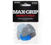 JIM DUNLOP Max-Grip® Nylon Standard Pick Variety Pack - 12 Pack (PVP449)